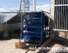 330KV国家电网建设工程__星空体育彩票手机版下载安卓官网滤油机​使用现场