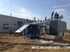甘肃陇西孙家坪330KV变电站设备调试现场