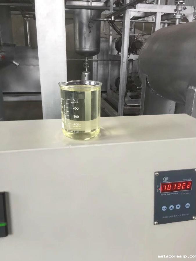 废油过滤精馏设备客户处理效果
