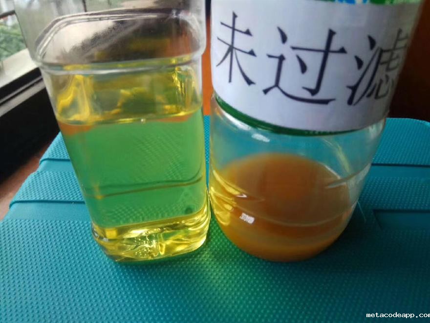 废油过滤精馏设备客户处理效果